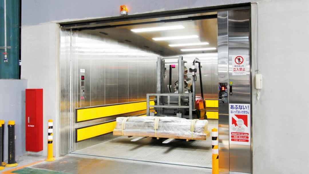 Freight Elevator Interior