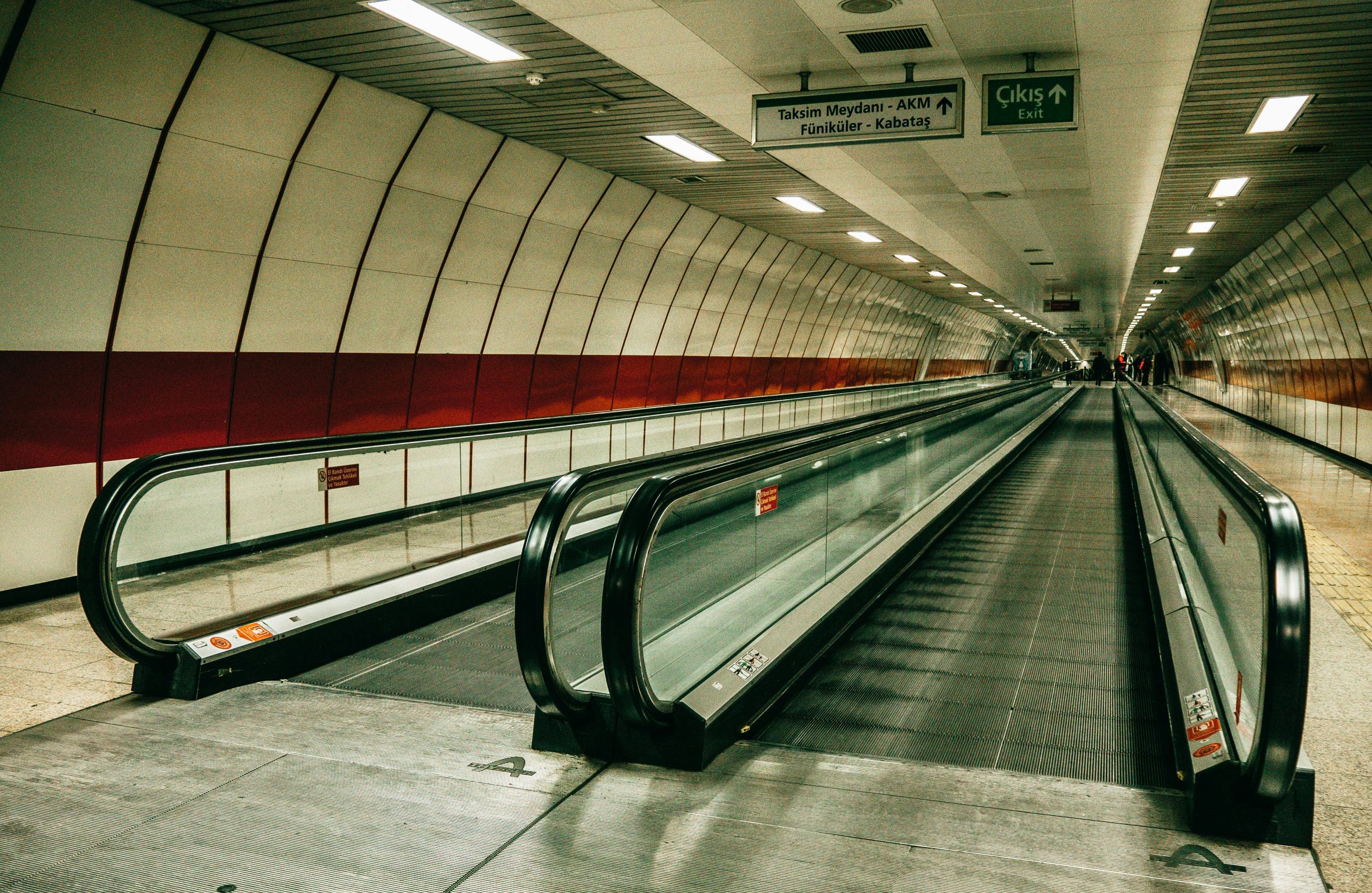 Airport Moving Walk