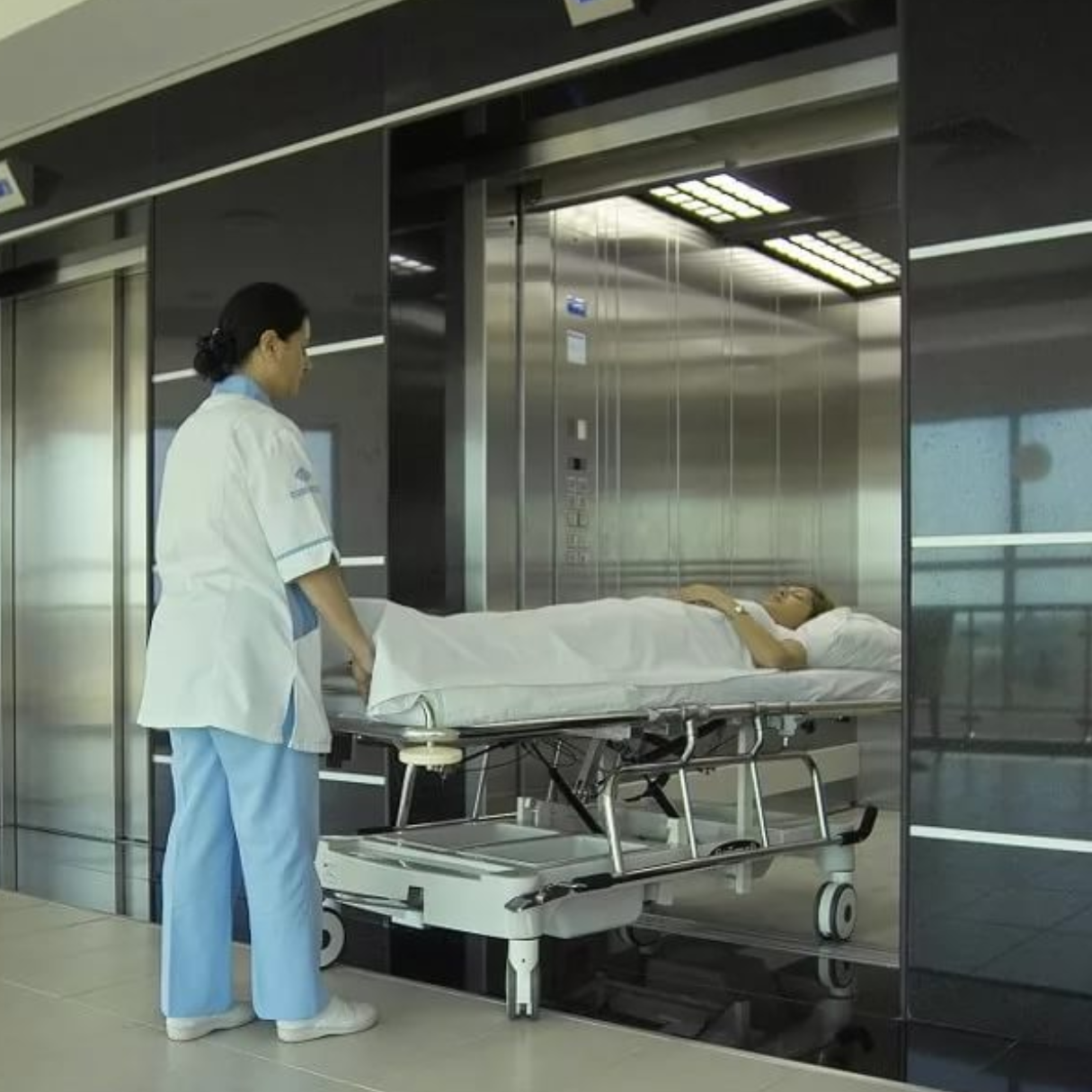 Hospital Elevator Interior